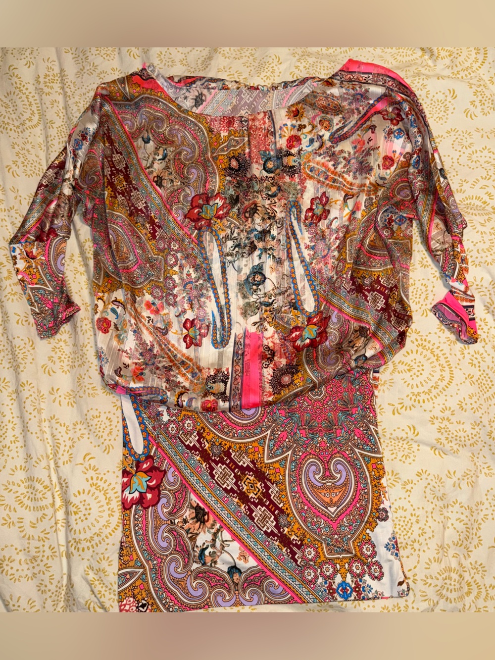 Paisley Y2K Clubbing Dress